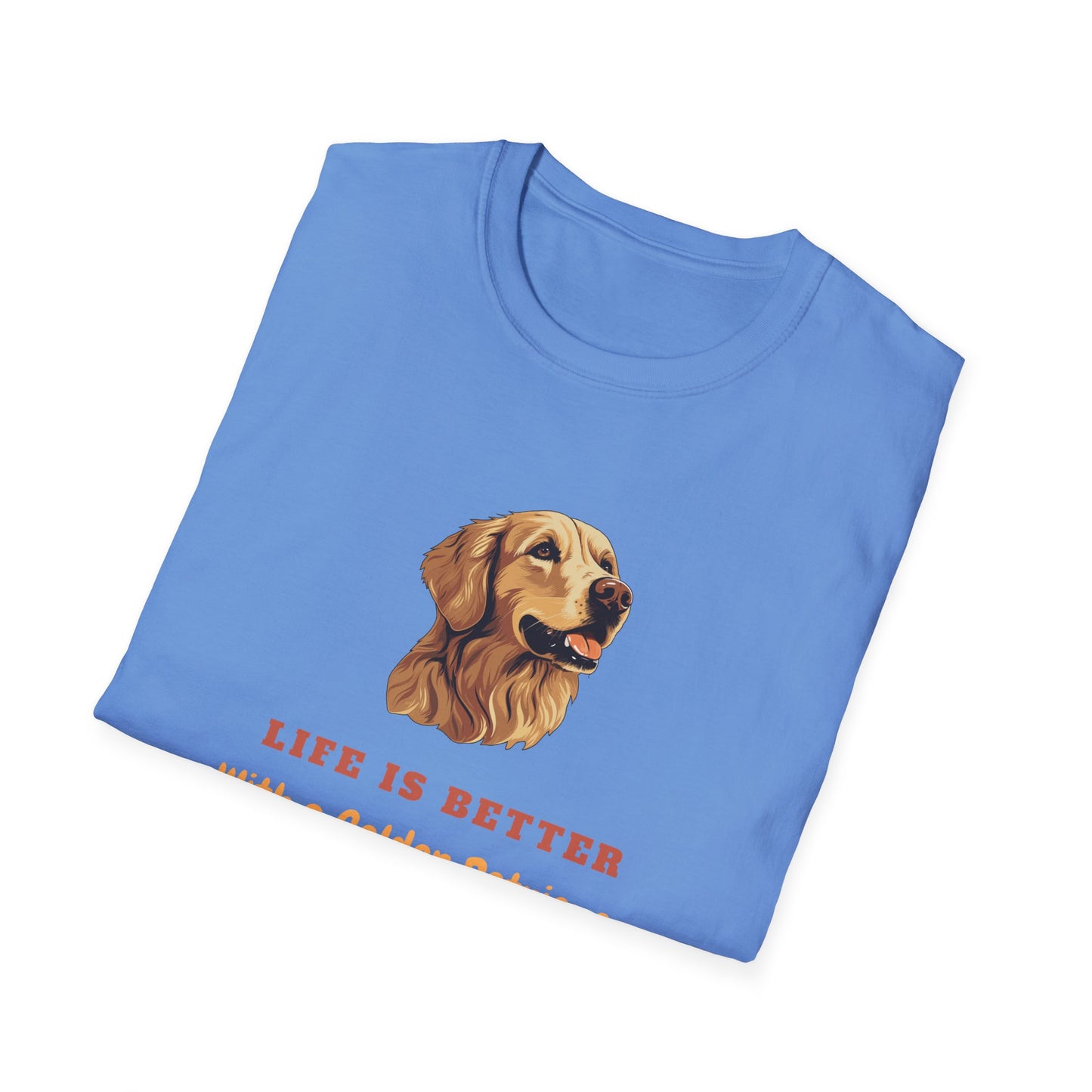 Life Is Better With a Golden Retriever Unisex T-Shirt