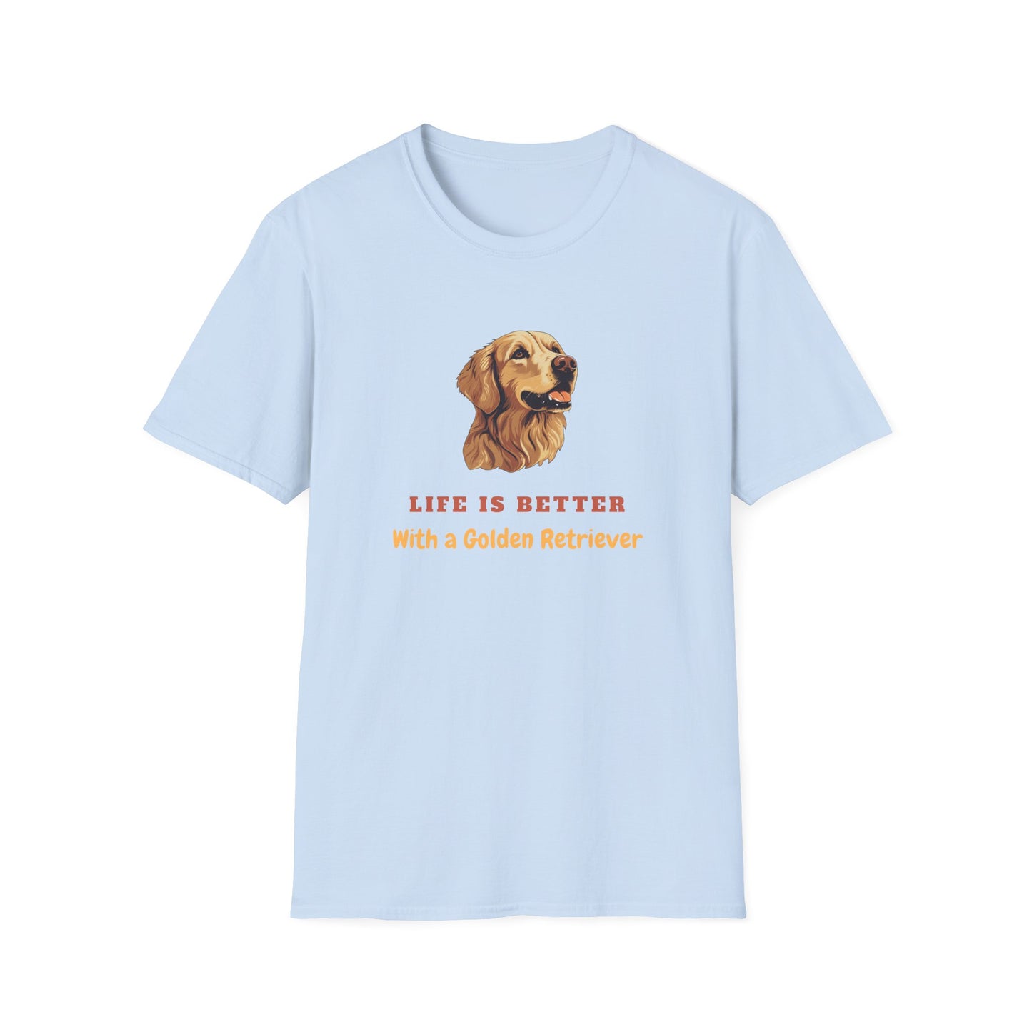 Life Is Better With a Golden Retriever Unisex T-Shirt