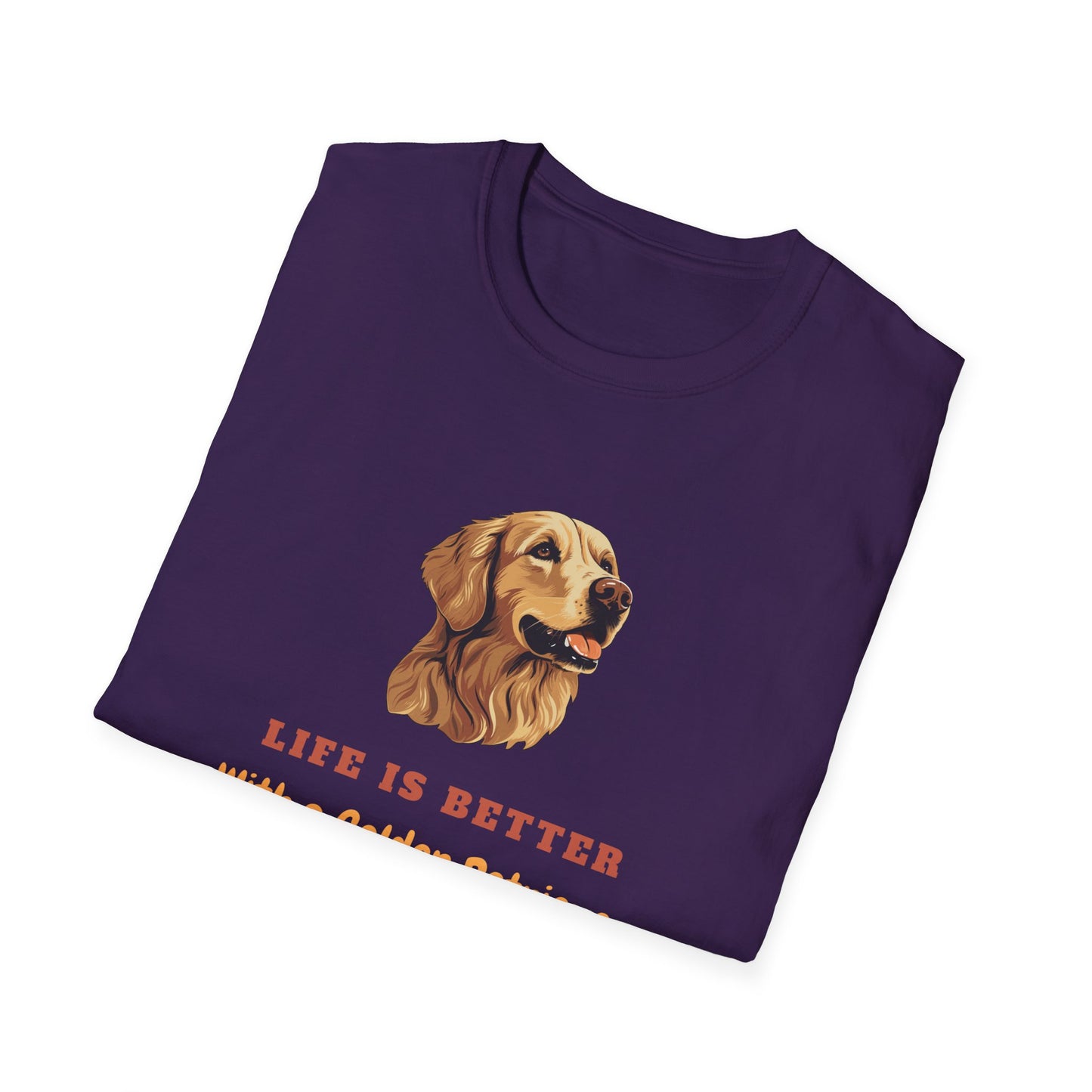 Life Is Better With a Golden Retriever Unisex T-Shirt