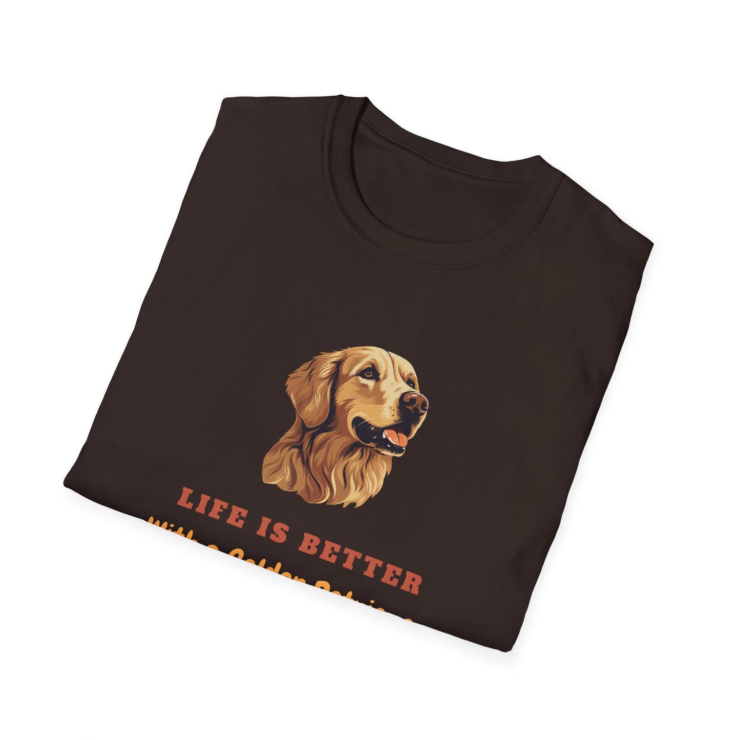 Life Is Better With a Golden Retriever Unisex T-Shirt
